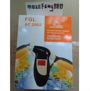 Digital Breath Alcohol Tester with red back light