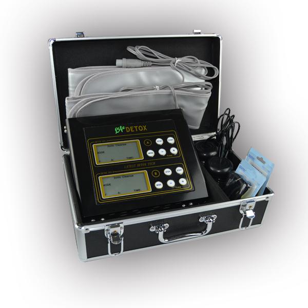 dubbele ion detox foot spa machine met infrarode riemen