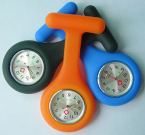100% het Water Silkscreen van Pantone van de Siliconeriem drukte het Bestand Horloge van de Siliconemanchet