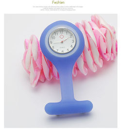 2013 het NIEUWE Horloge van de Siliconeverpleegster met Legeringsspeld, Slicone-Manchethorloge met Bestand Materals