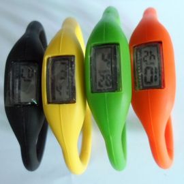 Het unisex-Horloge van de Siliconemanchet, Ionen Waterdicht de Armbandpolshorloge van de Sporten Rubbergelei