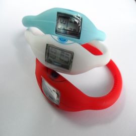 Het unisex-Horloge van de Siliconemanchet, de Sportenkwarts van het Geleianion zwemt Horloge