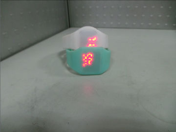 Het aangepaste de Manchethorloge van het Kleurensilicone leidde het Horloge van het Aanrakingsscherm met Chronometer
