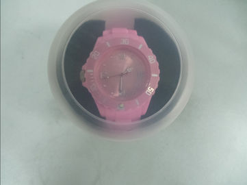 De Manchethorloge Smart van het gelei leidde het Zachte Silicone het Horloge van het Aanrakingsscherm, 1ATM Waterdicht