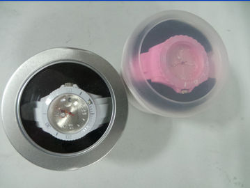 Pu het de Manchethorloge van het Bandsilicone, Zacht Smart leidde het Horloge van het Aanrakingsscherm, 1 Waterdicht ATM