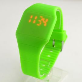 Horloges van het het Horloge Creatieve Kwarts van het aanrakingsscherm de Silicone Geleide voor Studenten
