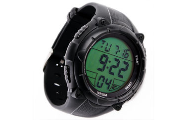 LCD Gr Backlight Multifunctioneel Digitaal Horloge 3 ATM-Bestand Water
