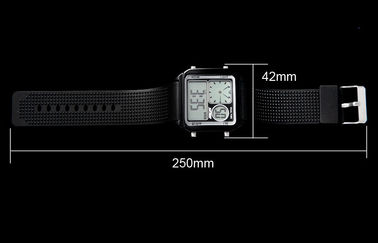 De Bandlcd van Gr Backlight Pu alarmeert het Analoge Horloge, Digitale Polshorloges
