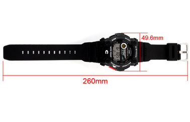 Schokbestendige Multifunctionele Horlogepu Riem met Chronometer