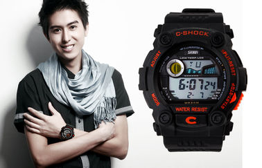 Schokbestendige Multifunctionele Horlogepu Riem met Chronometer