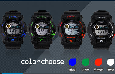 Schokbestendige Multifunctionele Horlogepu Riem met Chronometer