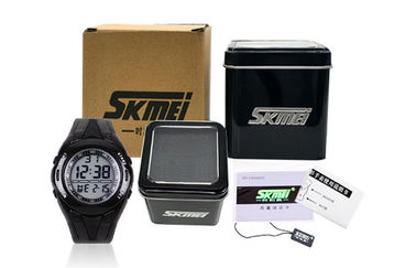 Multifunctionele Digitale Horloge Militaire Mensen 3 Polshorloges van ATM LCD