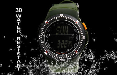 Het negatieve Digitale Horloge van het Vertonings Militaire Alarm met Japanse Batterijen