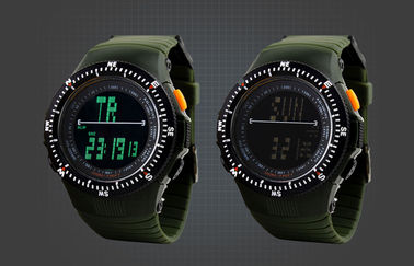 Het negatieve Digitale Horloge van het Vertonings Militaire Alarm met Japanse Batterijen