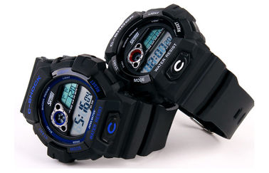 12/24 u-Jonge geitjes van het Schokhorloge 3 ATM maken LCD Multifunctioneel Horloge waterdicht