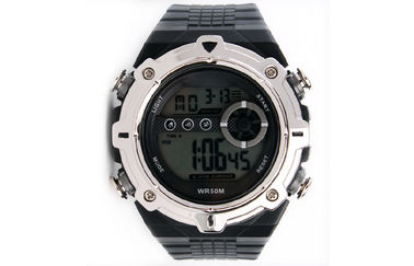 Grote het Klokkengeluipu Elektronische Horloges Per uur van het Gezichts Digitale Horloge voor de Mens