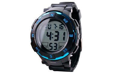 Zwarte Waterdichte Multifunctionele Digitale Grote LCD van het Horloge Dagelijkse Alarm Vertoning