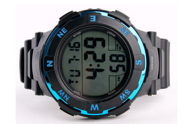 Zwarte Waterdichte Multifunctionele Digitale Grote LCD van het Horloge Dagelijkse Alarm Vertoning