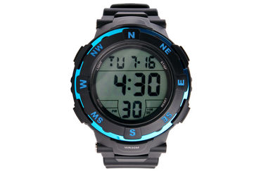 Zwarte Waterdichte Multifunctionele Digitale Grote LCD van het Horloge Dagelijkse Alarm Vertoning