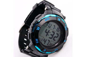 Zwarte Waterdichte Multifunctionele Digitale Grote LCD van het Horloge Dagelijkse Alarm Vertoning
