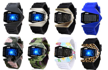 Multifunctioneel Digitaal Horloge Unisex-Gr Backlight 3 het Militaire Polshorloge van ATM