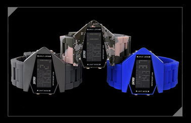 Multifunctioneel Digitaal Horloge Unisex-Gr Backlight 3 het Militaire Polshorloge van ATM