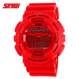 LCD Vertonings Multifunctioneel Digitaal Horloge met ABS Plastic Geval