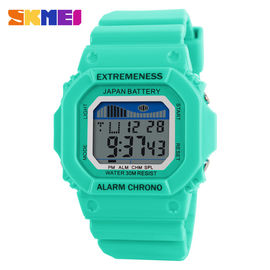 Kleurrijk Unisex-Sporten Multifunctioneel Digitaal Horloge met Alarm