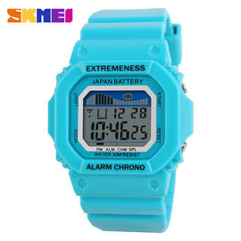 Kleurrijk Unisex-Sporten Multifunctioneel Digitaal Horloge met Alarm