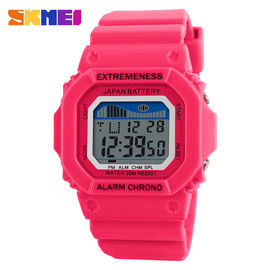 Kleurrijk Unisex-Sporten Multifunctioneel Digitaal Horloge met Alarm