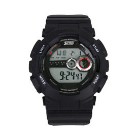 De zwarte Functie van de het Alarmchronometer van het Sporten Multifunctionele Digitale Horloge voor Mensen