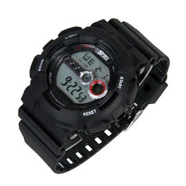 De zwarte Functie van de het Alarmchronometer van het Sporten Multifunctionele Digitale Horloge voor Mensen