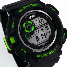 5OM Horloge van Gr Backlight van de water het Bestand Chronograaf Multifunctionele Digitale