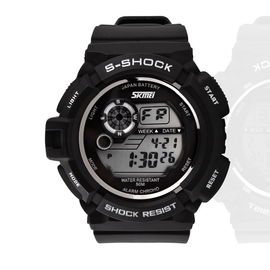 5OM Horloge van Gr Backlight van de water het Bestand Chronograaf Multifunctionele Digitale