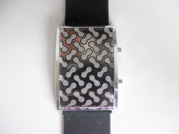 Van de zachte Aangepaste LEIDENE het Horloge Waterdichte anti-Vuil Siliconemanchet