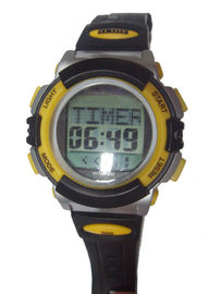Multifunctioneel Unisex-Bericht om Sport Digitaal Horloge met Wereldtijd