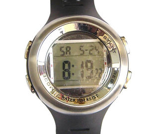 Van het het Alarmhorloge van de mensenpu Gesp Digitaal Trillend Dubbel de Tijd Elektronisch Horloge