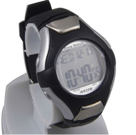 3 ATM maken Multifunctioneel Digitaal Horloge, Zonne Radiocontrolehorloge waterdicht