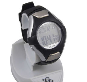 3 ATM maken Multifunctioneel Digitaal Horloge, Zonne Radiocontrolehorloge waterdicht