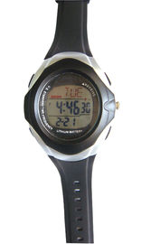 3 ATM maken Multifunctioneel Digitaal Horloge, Zonne Radiocontrolehorloge waterdicht