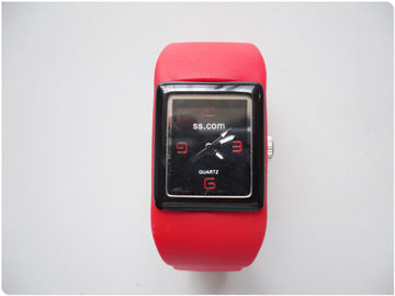 Van het het siliconekwarts van de fruit Vers Kleur de armbandhorloge