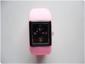 Van het het siliconekwarts van de fruit Vers Kleur de armbandhorloge