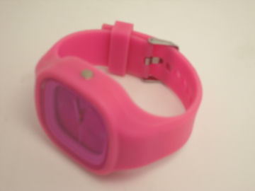 Nieuw Modieus helder Comfortabel de Geleihorloge van het Kwartssilicone