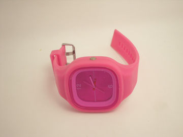 Nieuw Modieus helder Comfortabel de Geleihorloge van het Kwartssilicone
