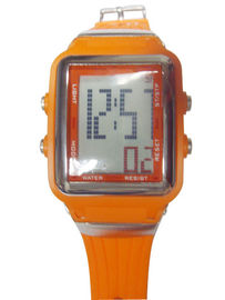 LEIDENE van multifunctionele Mensen Digitale Sporthorloges met 1/100 Chronometer