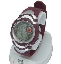 Sla Tegencasio-Dubbele de Tijdvertoning van het Kompas Digitale Horloge