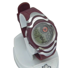 Sla Tegencasio-Dubbele de Tijdvertoning van het Kompas Digitale Horloge