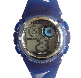 Sla Tegencasio-Dubbele de Tijdvertoning van het Kompas Digitale Horloge
