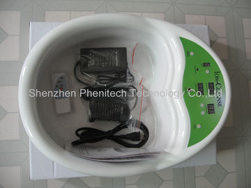 Efficiënte Verre Doeltreffende Ionic Detox Foot Spa met Groen en Wit