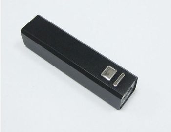 2600mAh Draagbare de Machtsbank van metaalusb, Rode Roze Groene Zilveren zwarte